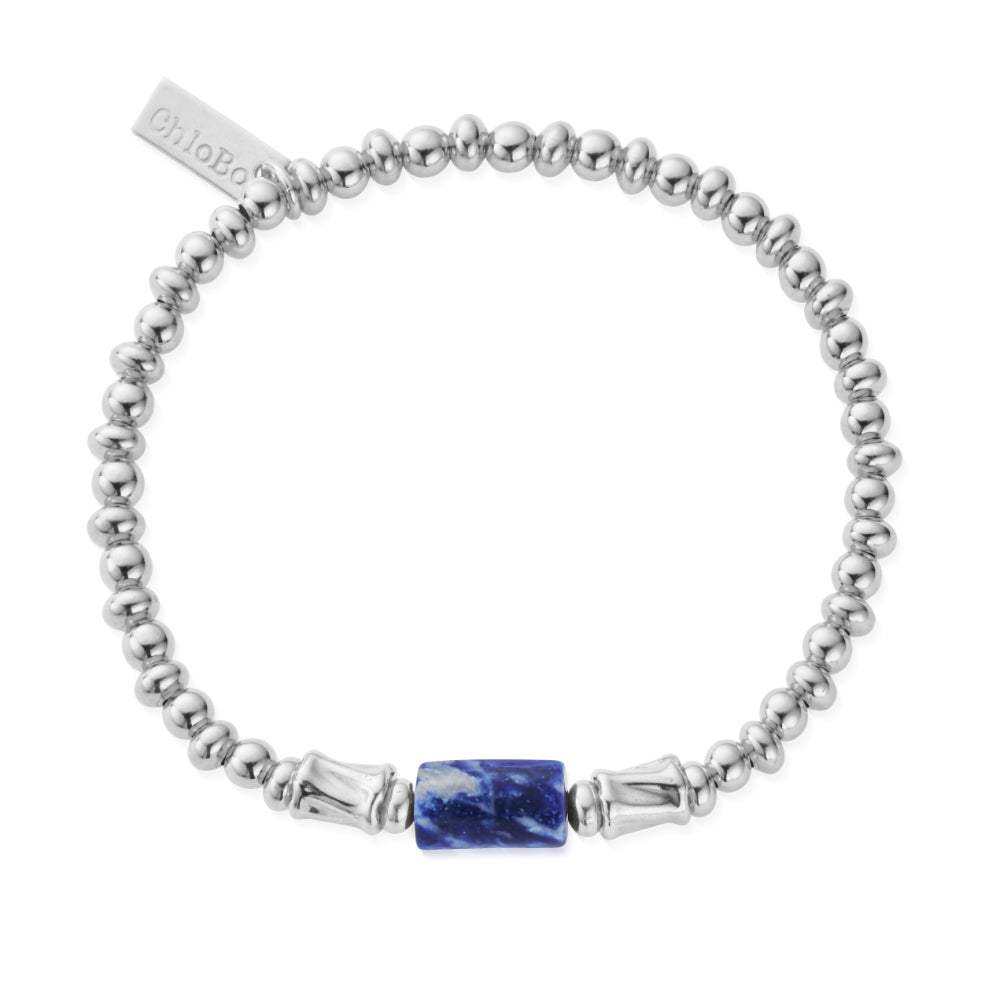 Chlobo Silver Spirit Stone Guidance Bracelet image