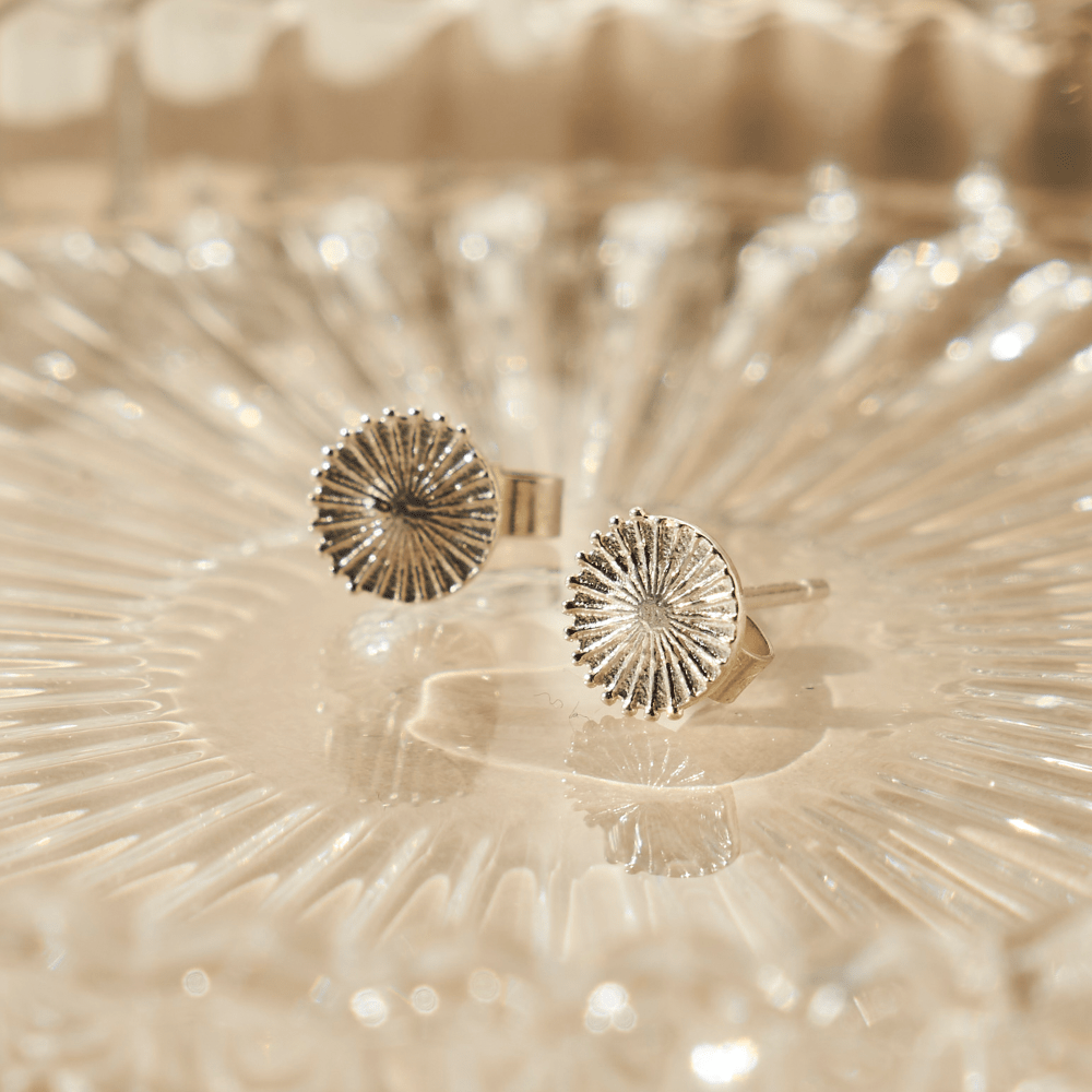 ChloBo Silver Sunburst Stud Earrings - MococoChloBoSEST32149501659575730Earrings