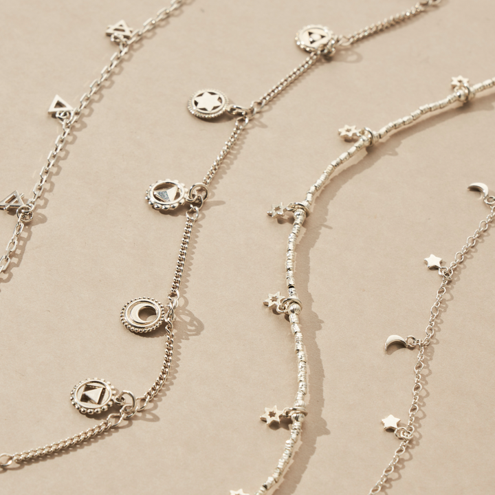 Chlobo Silver The Night Sky Necklace