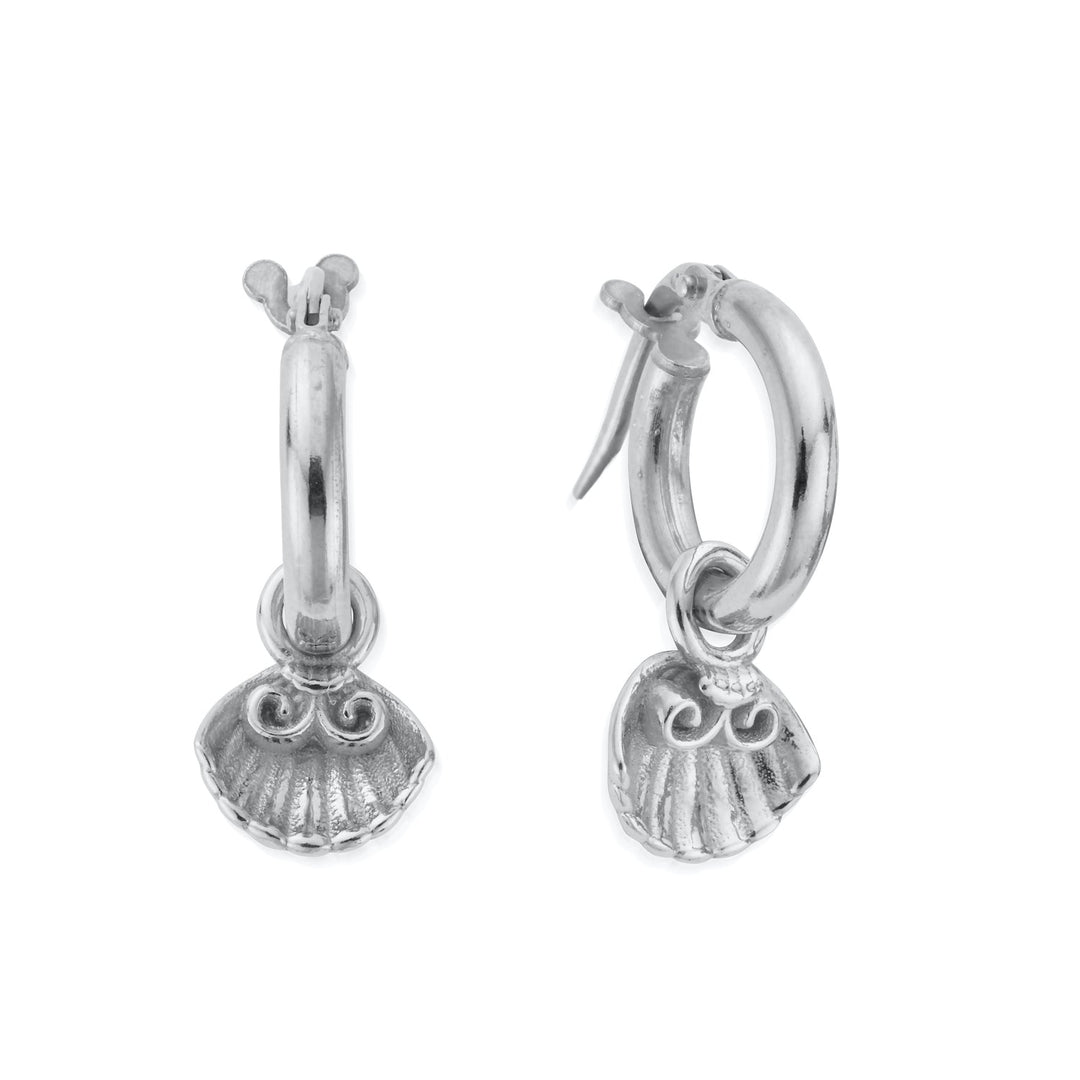 ChloBo Silver Travel Seeker Small Hoops - MococoChloBoSEH34029508428541798Earrings