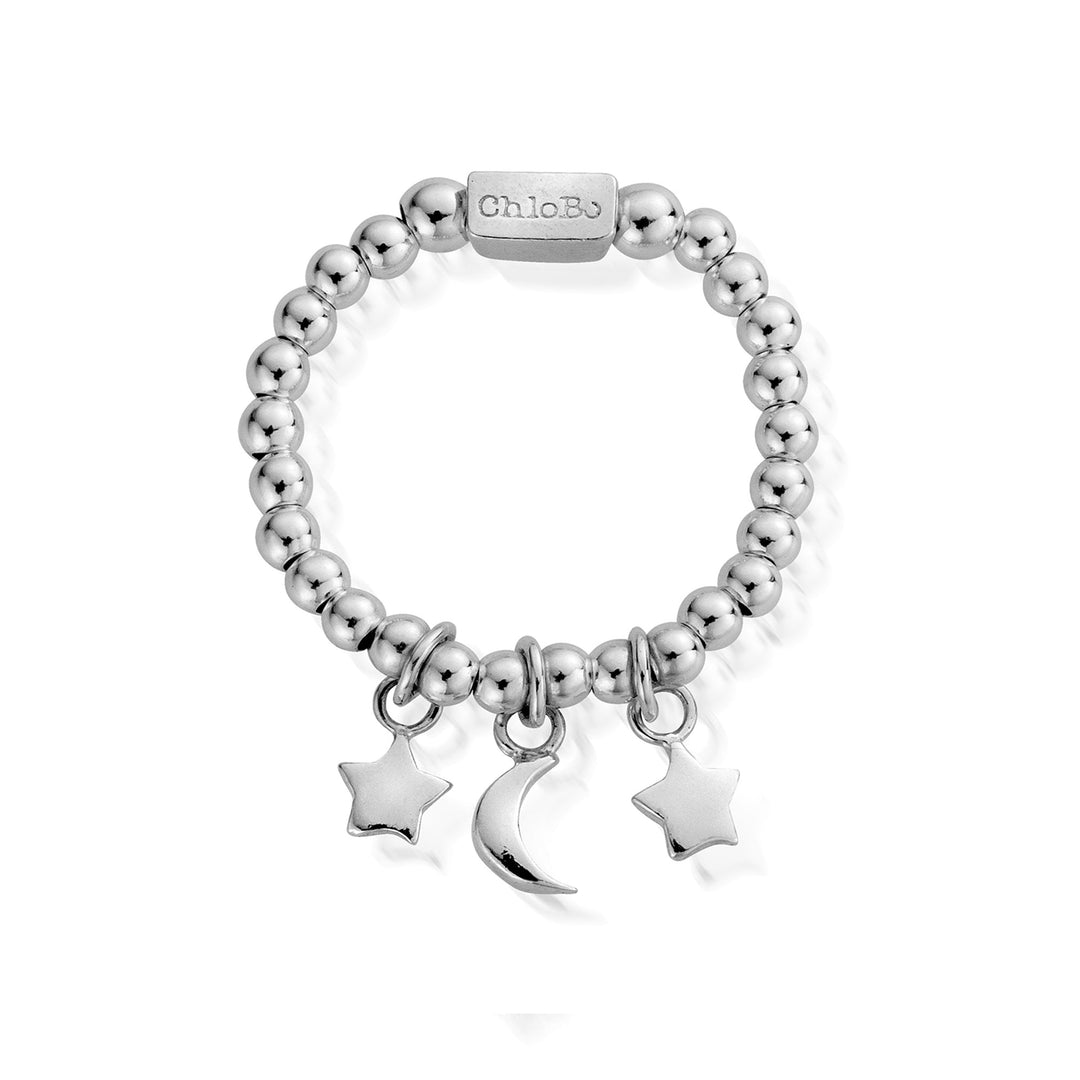 ChloBo Silver Triple Night Sky Ring - MococoChloBoSR17845060441659033Rings