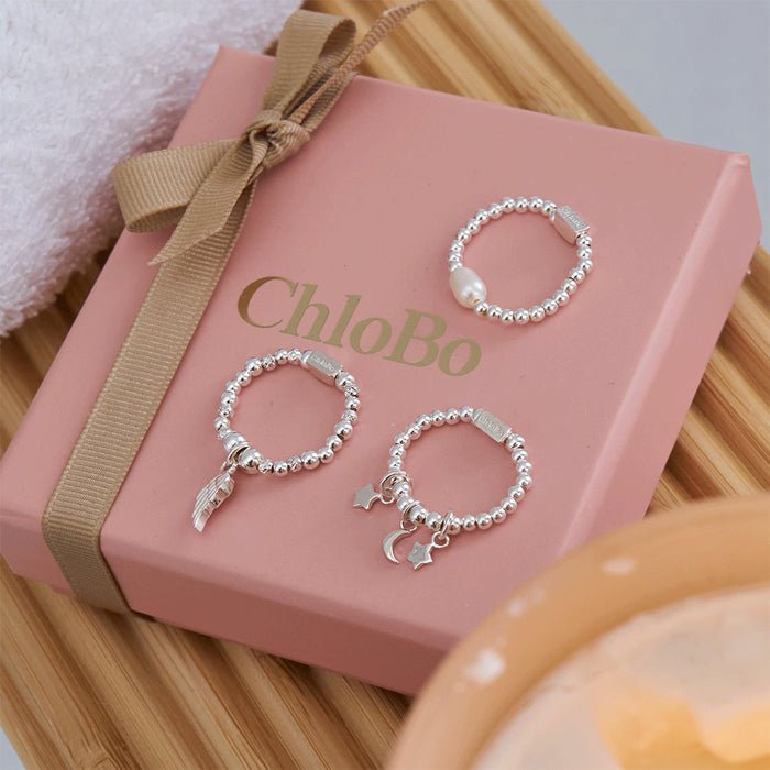 ChloBo Silver Triple Night Sky Ring - MococoChloBoSR17845060441659033Rings