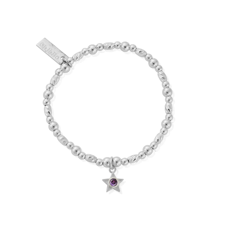 ChloBo Violet February Birthstone Children’s Bracelet - MococoChloBoCSBBCB34829504533717899Bracelet