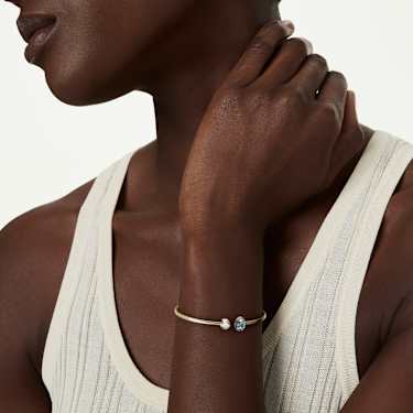 Swarovski Chroma Bangle 18K Gold-Plated