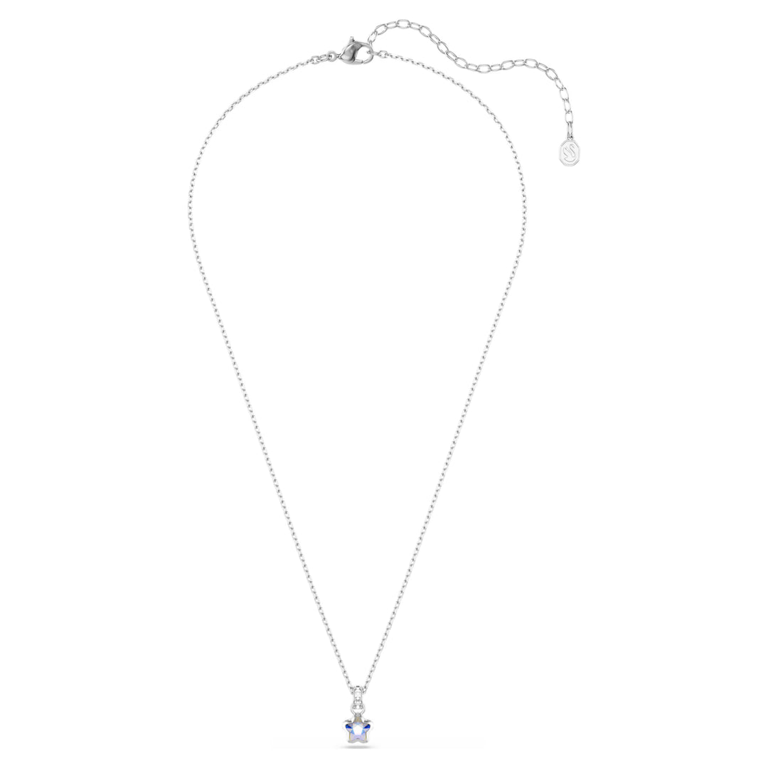 Swarovski Silver Chroma Star Pendant Necklace