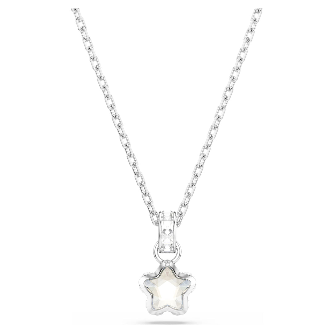 Swarovski Silver Chroma Star Pendant Necklace