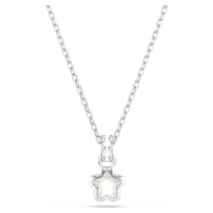 Swarovski Silver Chroma Star Pendant Necklace