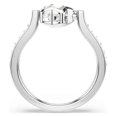 Swarovski Chroma Mixed Cut Star Ring Rhodium-Plated