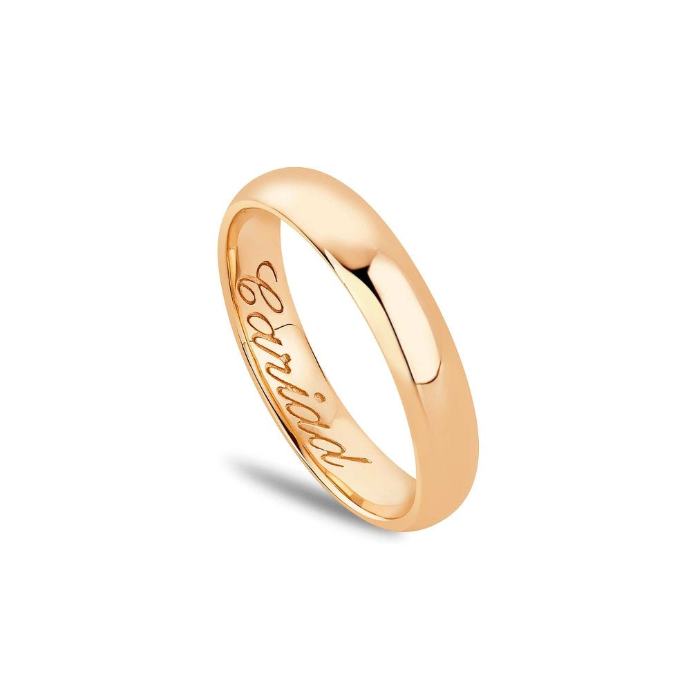 Clogau 1854 18ct Gold 4mm Wedding Ring - MococoClogau1854WED4 - J5051537294221Rings