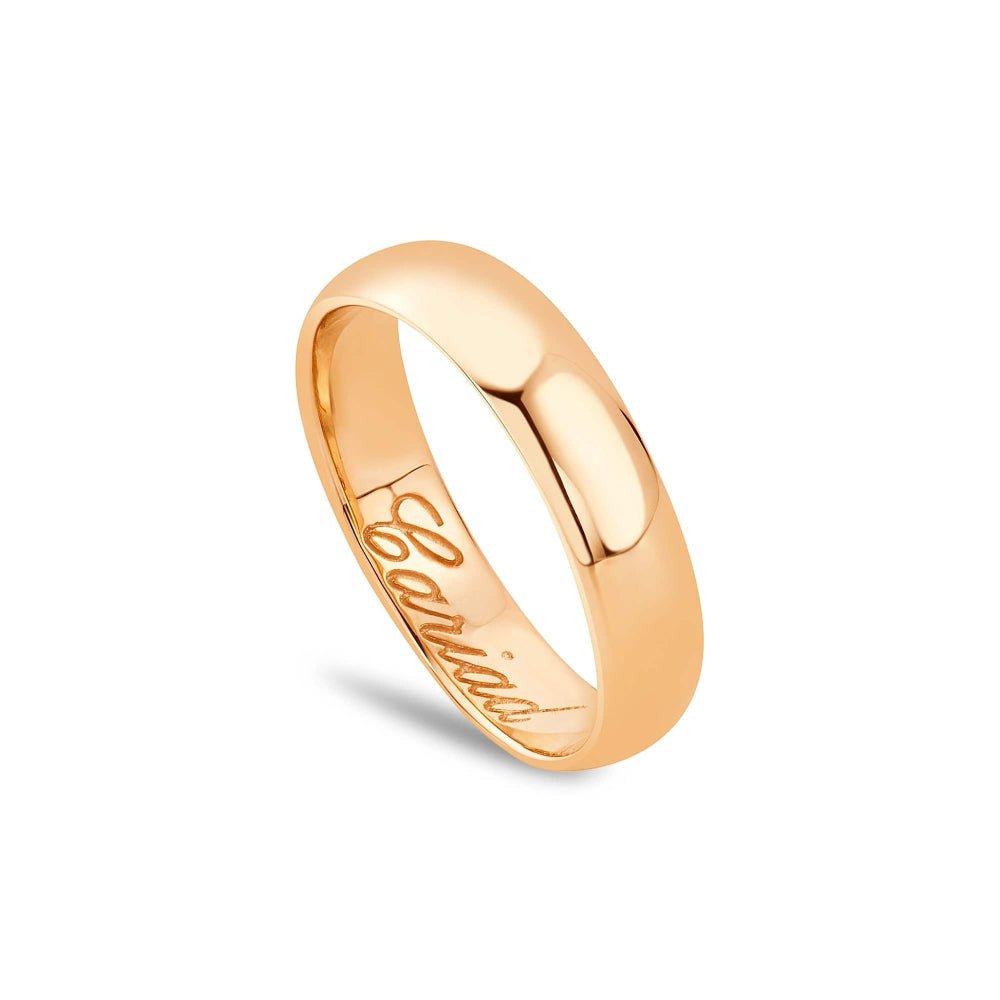 Clogau 1854 18ct Gold 5mm Wedding Ring - MococoClogau1854WED5 - P5051537294399Rings