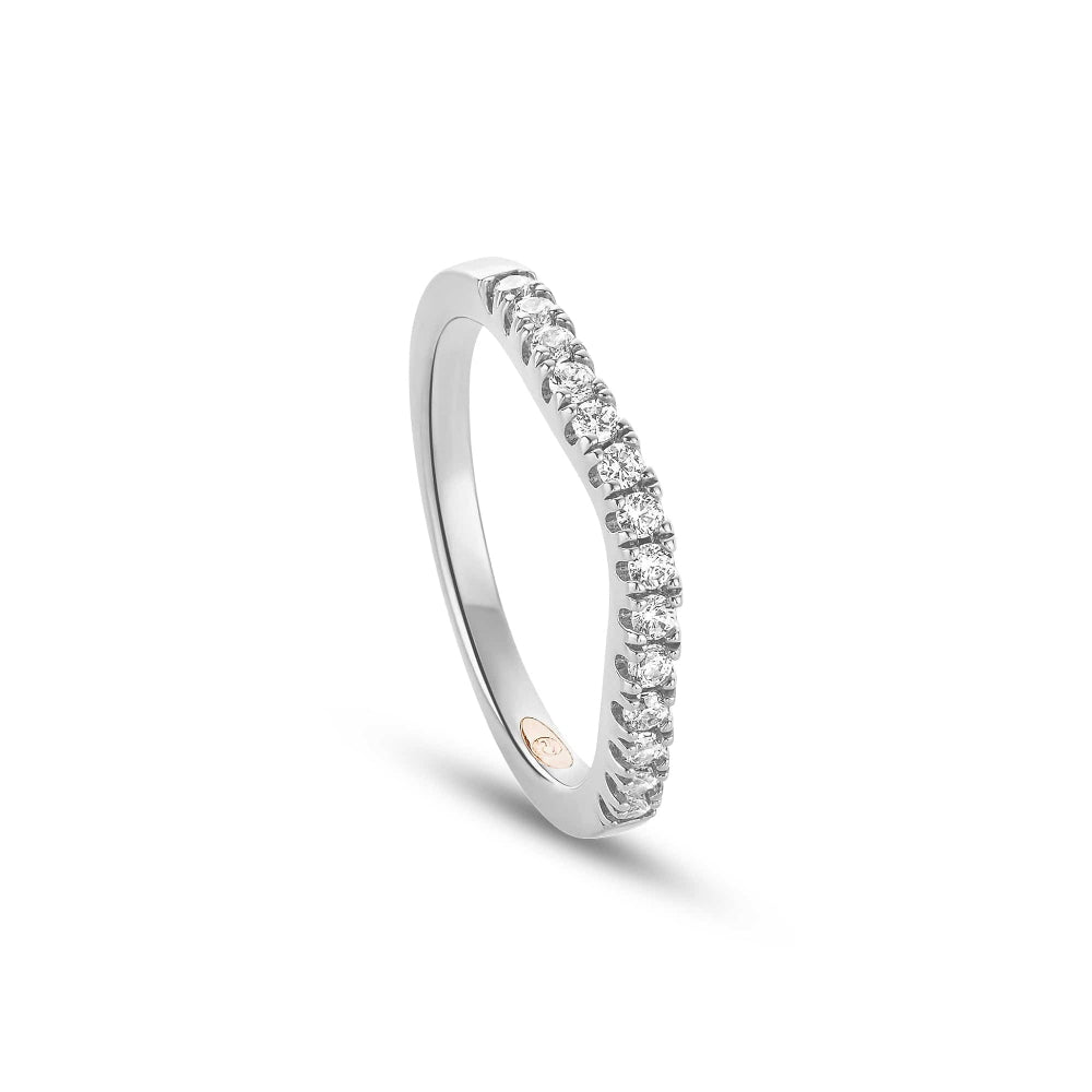 Clogau 950 Platinum Love Divine Wedding Ring image