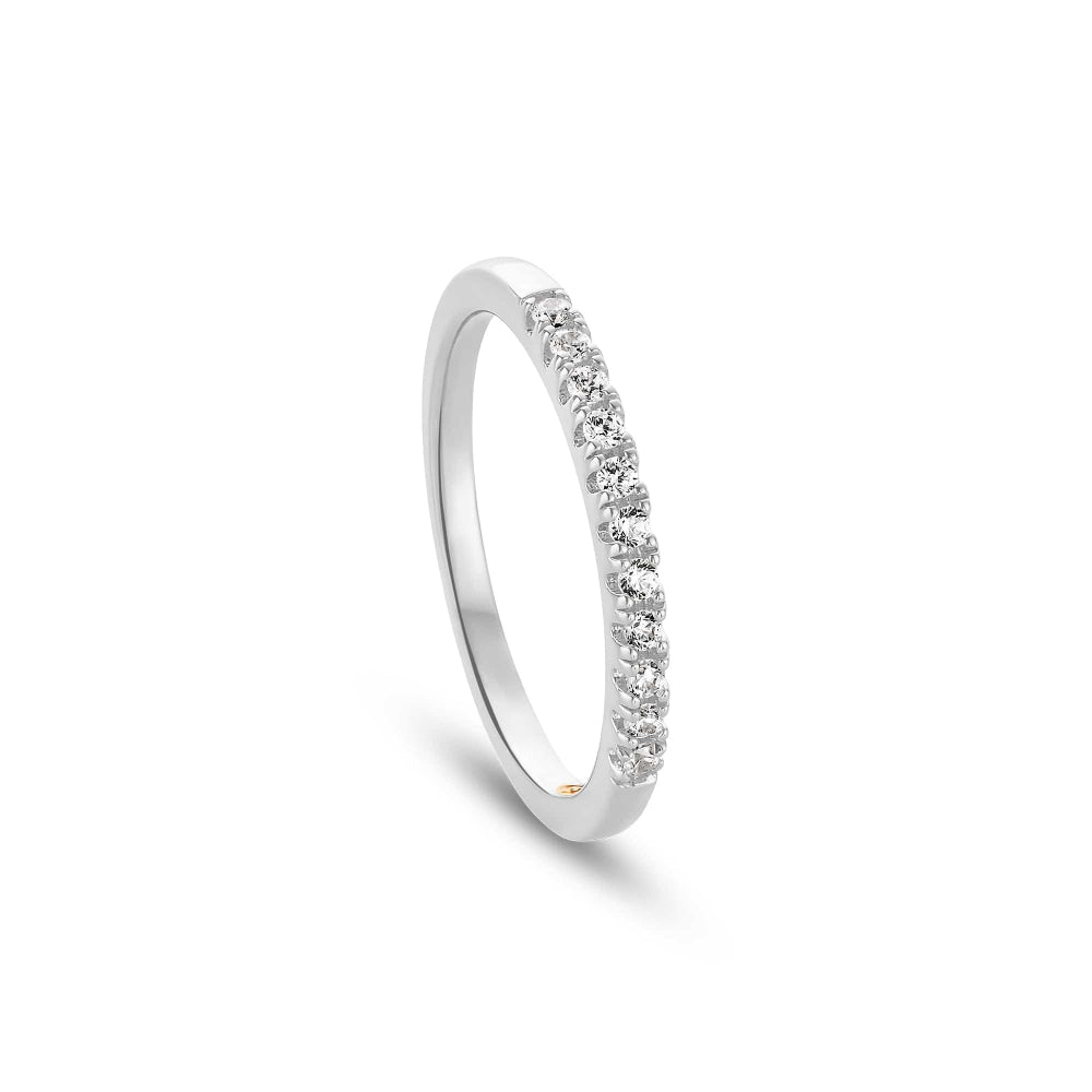 Clogau 950 Platinum Timeless Love Wedding Ring image