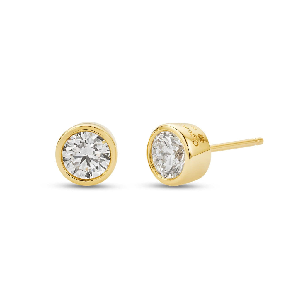 Clogau 9CT Solid Gold Celebration Stud with 0.5CT Lab-Grown Diamonds Earrings image