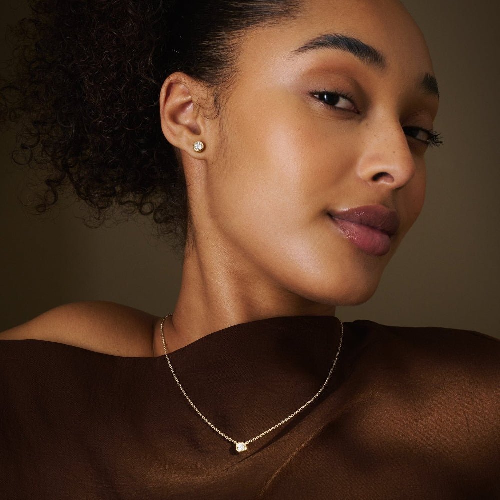 Clogau 9ct Solid Gold Celebration Stud with 0.5ct Lab-Grown Diamonds Earrings - MococoClogauGCEL9165051537002505Earrings