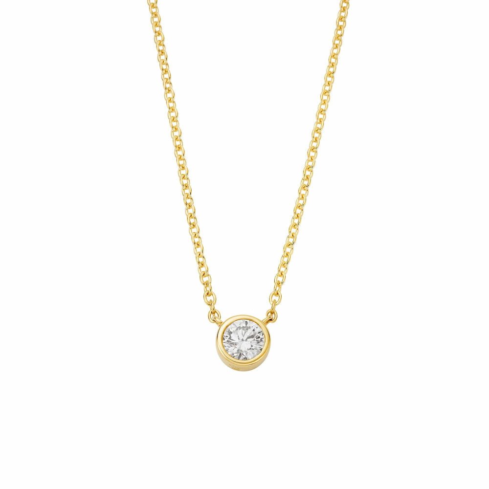 Clogau 9CT Solid Gold Celebration with 0.5CT Lab - Grown Diamond Necklace - MococoClogauGCEL9145051537002482Necklace