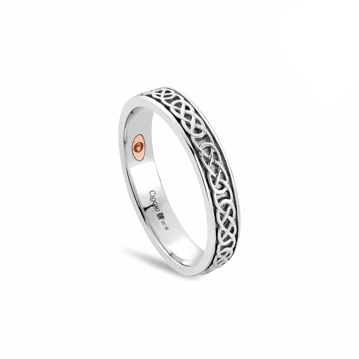 Clogau 9ct White Gold Annwyl Slim Ring - MococoClogauGANW0320/JRings