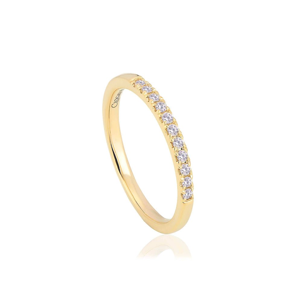 Clogau 9ct Yellow Gold Timeless Love Wedding Ring - MococoClogau09YTL - JRings
