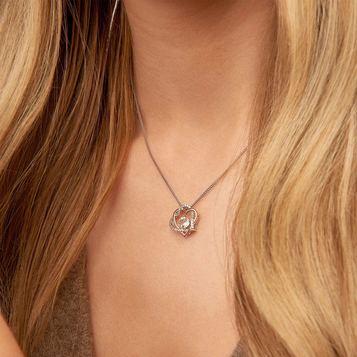 Clogau Always in my Heart White Topaz Necklace - MococoClogau3SAMH00915051537351641Necklaces