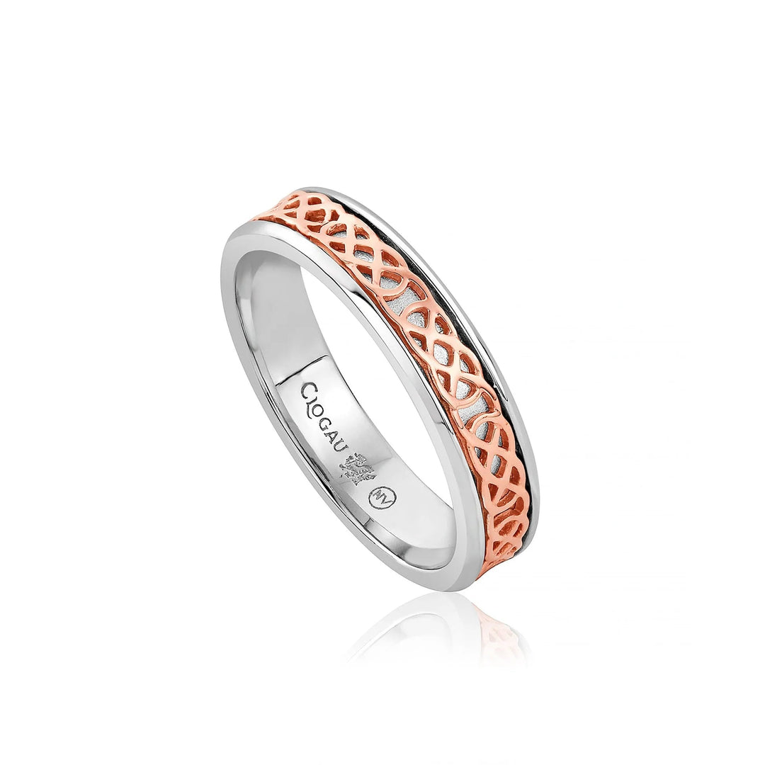 Clogau Annwyl Silver Slim Channel Ring - MococoClogau3SCWR/J5051537130871Rings