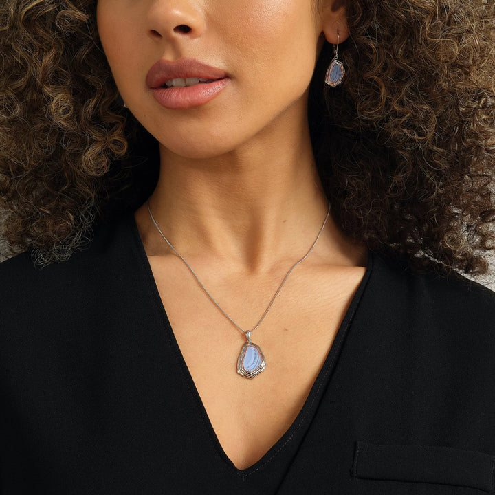 Clogau Capstones Necklace & Drop Earrings Set - MococoClogauJewellery Sets