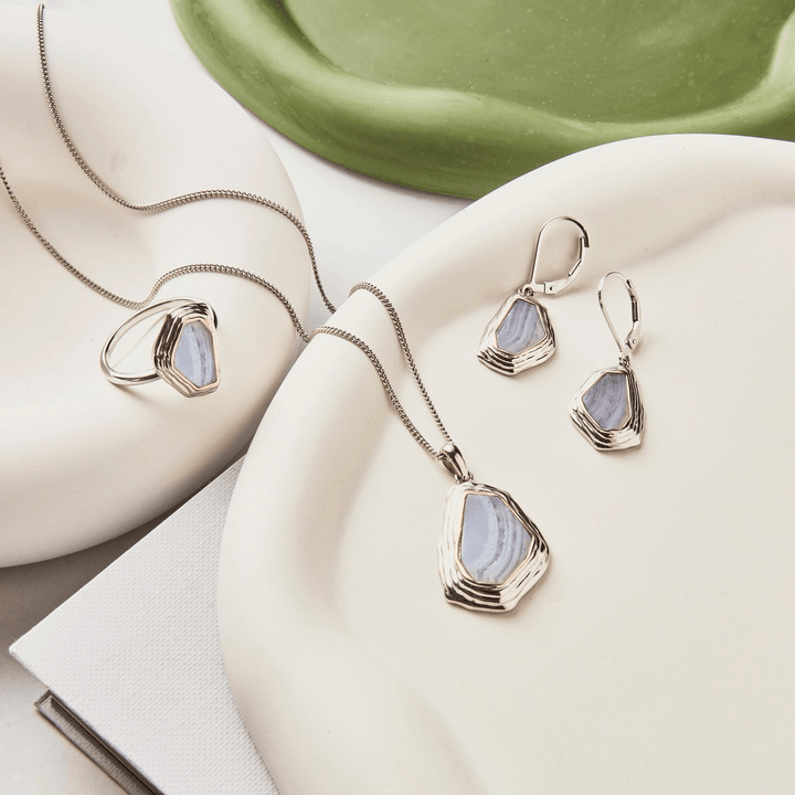 Clogau Capstones Necklace & Drop Earrings Set - MococoClogauJewellery Sets
