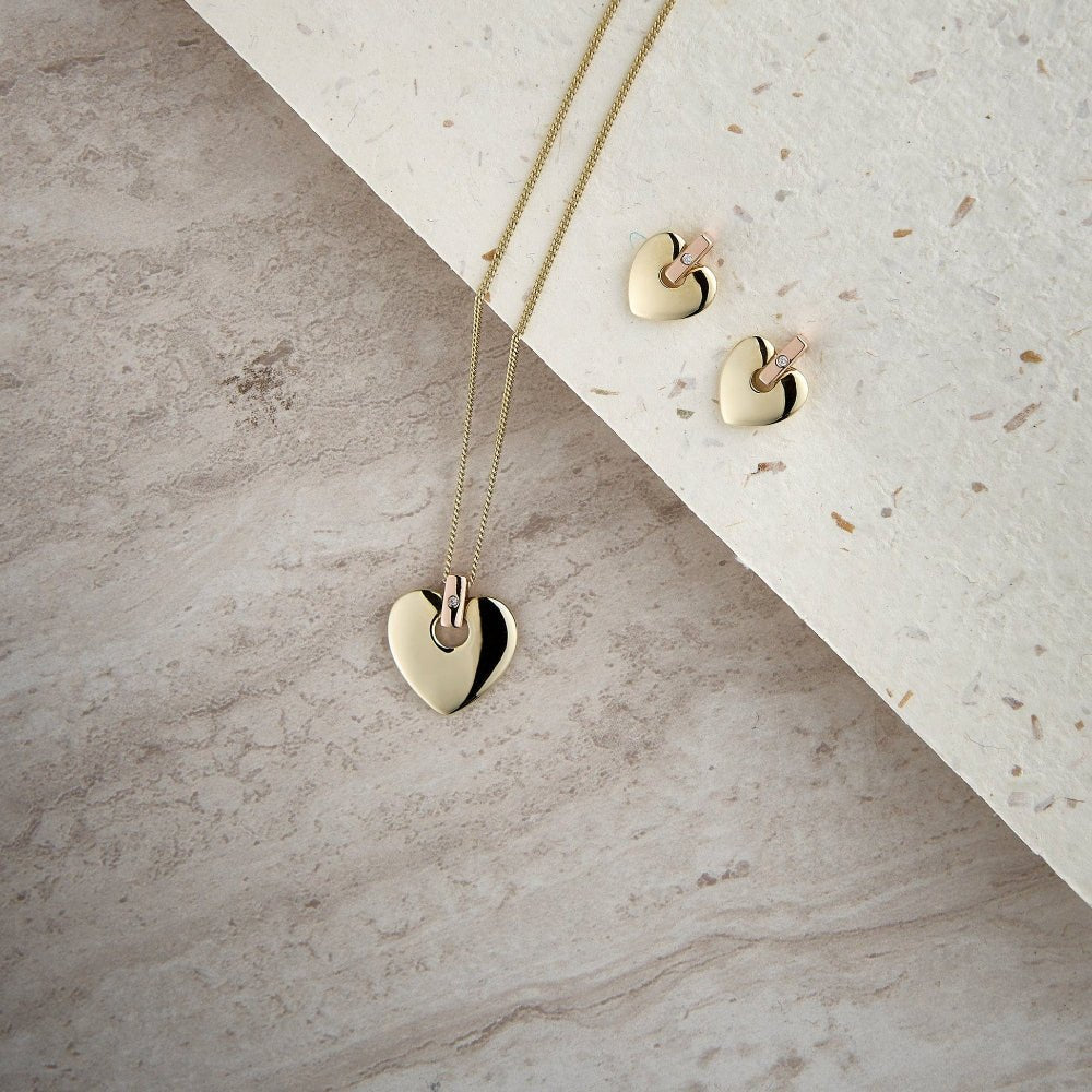 Clogau Cariad 9ct Gold Heart Necklace - MococoClogauCAHP5051537140009Necklaces