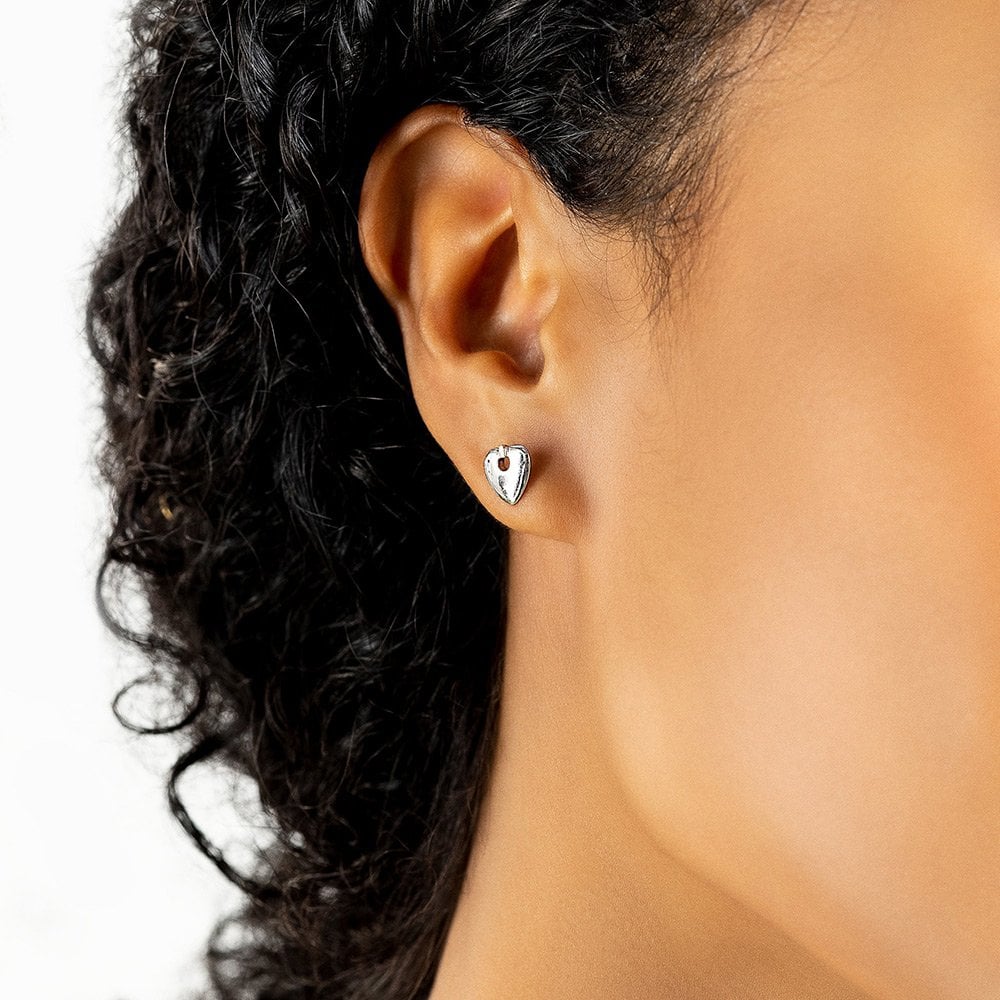 Clogau Cariad Heart Earrings & Necklace Set - MococoClogau