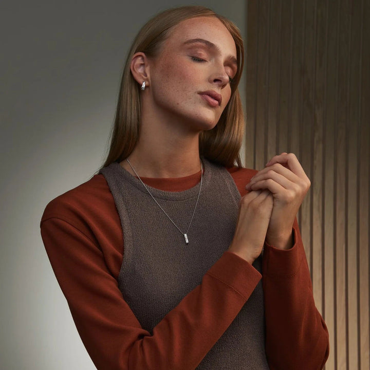 Clogau Cariad Sparkle Half Hoop Drop Earrings - MococoClogau3SCCBE015051537361312Earrings
