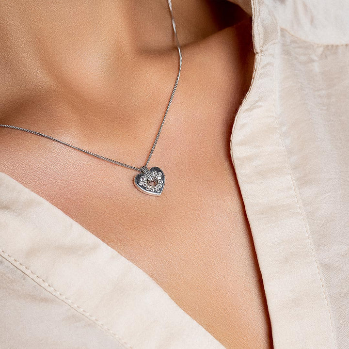 Clogau Cariad Sparkle Small Heart Pendant - MococoClogau3SCRS01935051537350668Necklaces