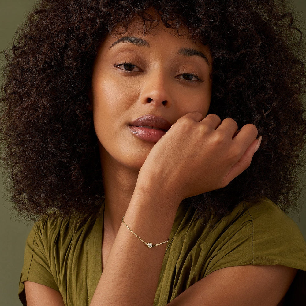 Clogau  Celebration Gold and Laboratory-Created Diamond Bracelet image 1