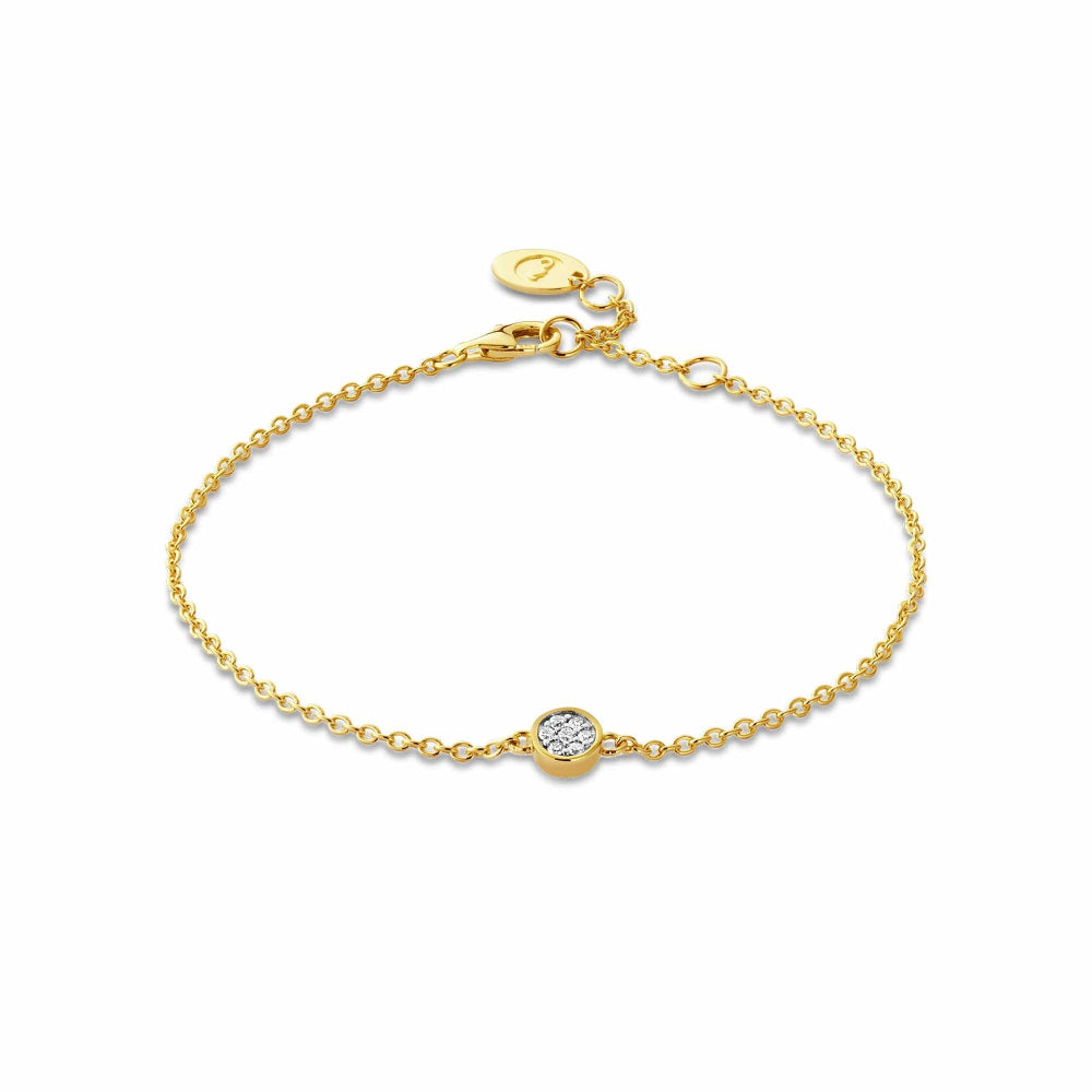 Clogau  Celebration Gold and Laboratory-Created Diamond Bracelet image