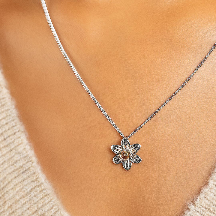 Clogau Daffodil Silver Pendant Necklace - MococoClogau3SDP35051537139690Necklaces