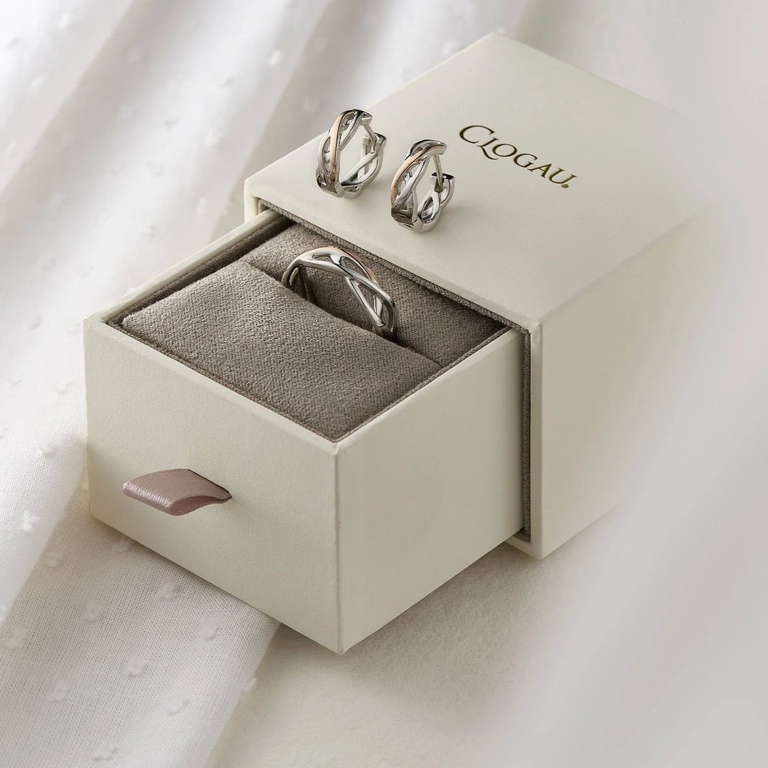 Clogau Eternal Love Weave Creole Earrings - MococoClogau3SCMGLCE5051537324867Earrings