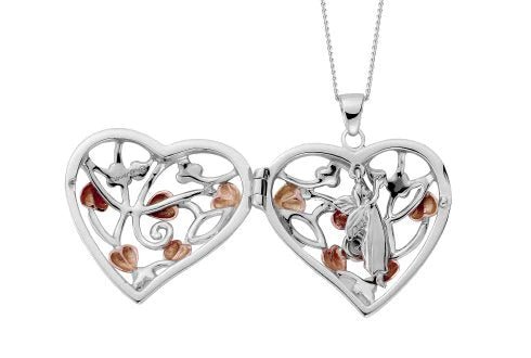 Clogau Fairy Heart Locket & Drop Earrings Set - MococoClogauJewellery Sets