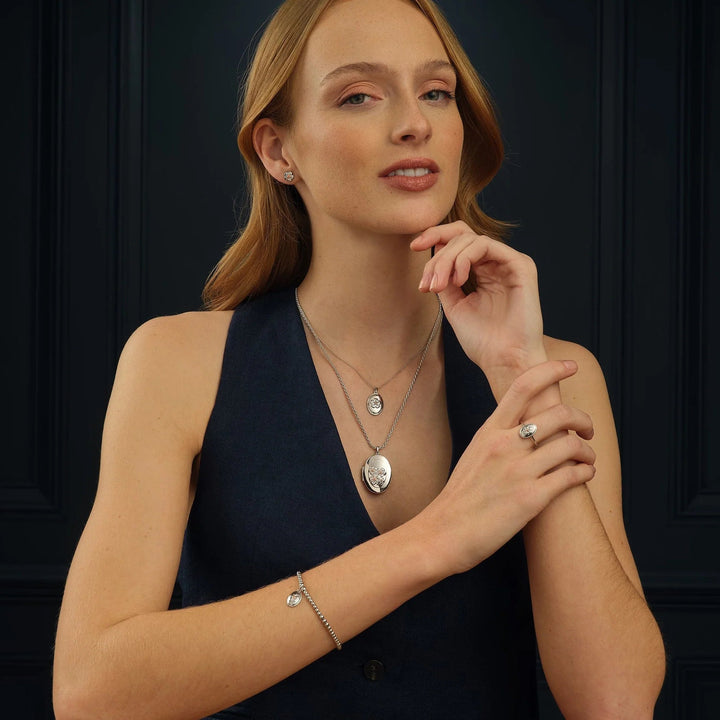 Clogau Forget Me Not Locket Necklace - MococoClogau3SFMN06185051537372318Necklaces