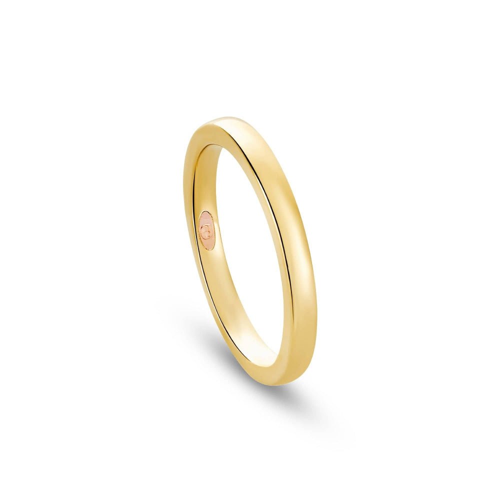 Clogau Gold 9ct Yellow New Beginning Wedding Ring - MococoClogau09YNB-JRings
