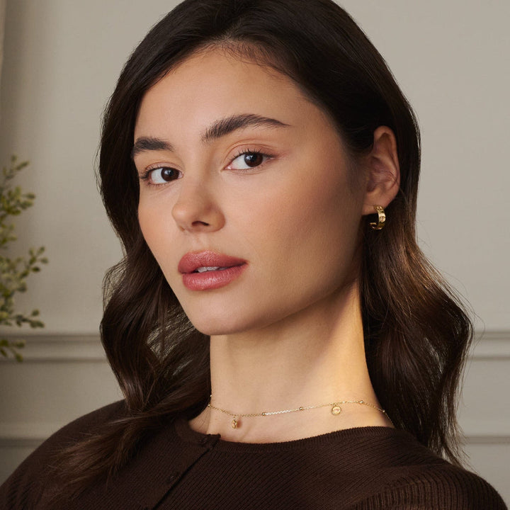 Clogau Gold Insignia 9ct Drop Necklace image 1