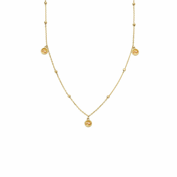 Clogau Gold Insignia 9ct Drop Necklace image