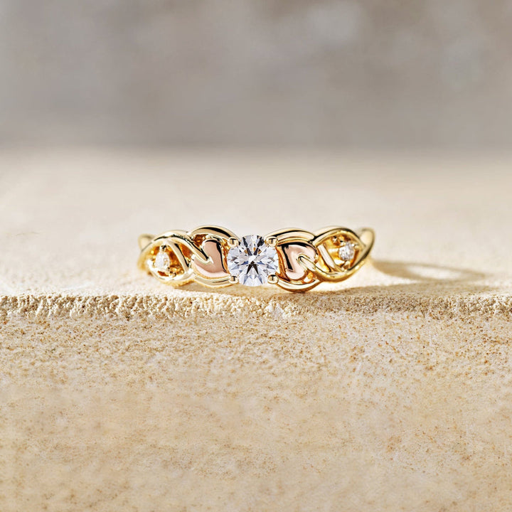 Clogau Gold Promises 18ct Fairtrade 0.3ct Lab-Grown Diamond Engagement Ring image 2