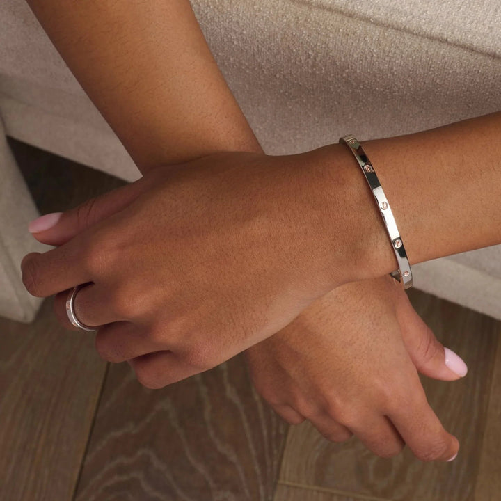 Clogau Insignia Silver Slim Bangle - MococoClogau3SINS8525051537388265Bracelets