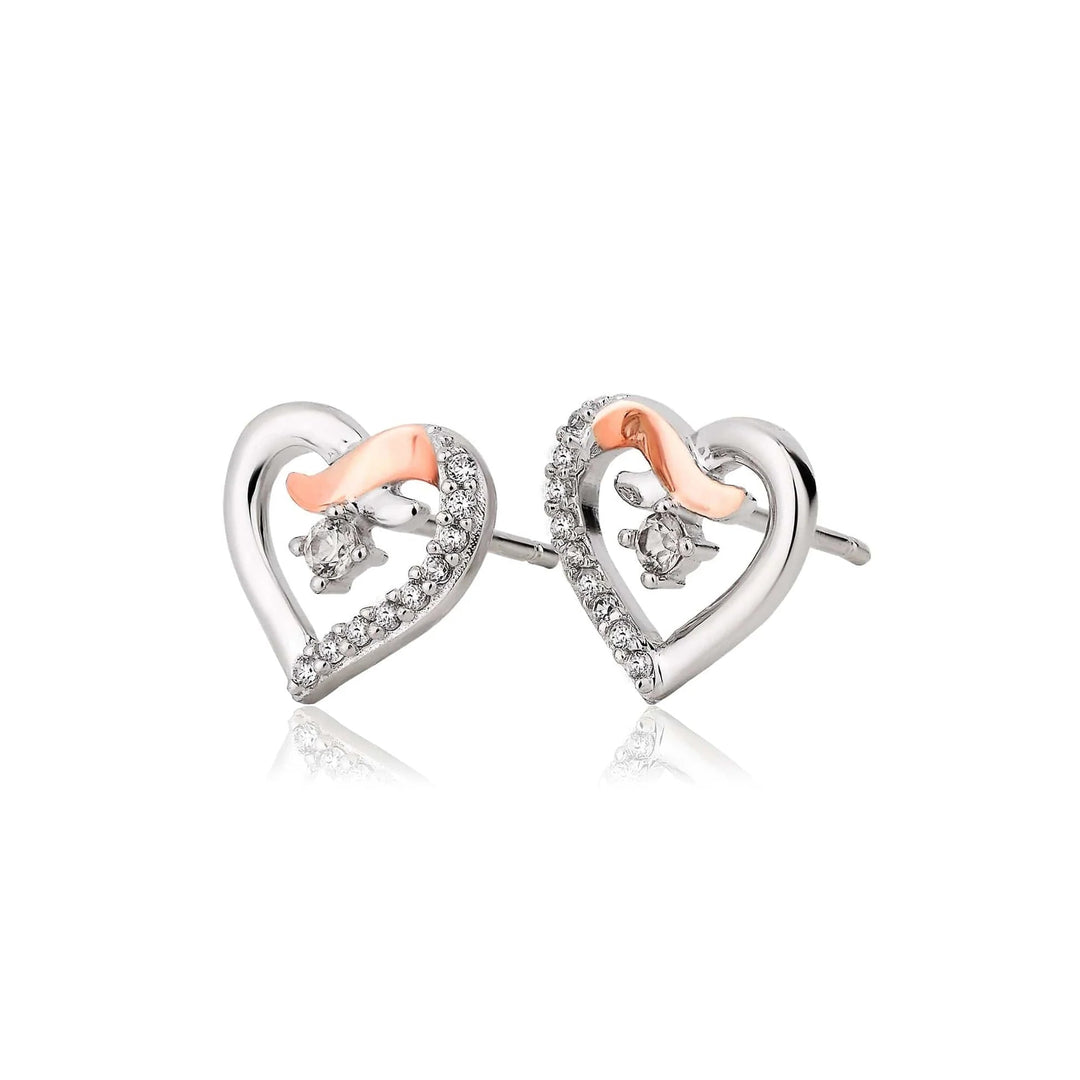 Clogau Kiss Silver Stud Earrings - MococoClogau3SCGKSE5051537301561Earrings
