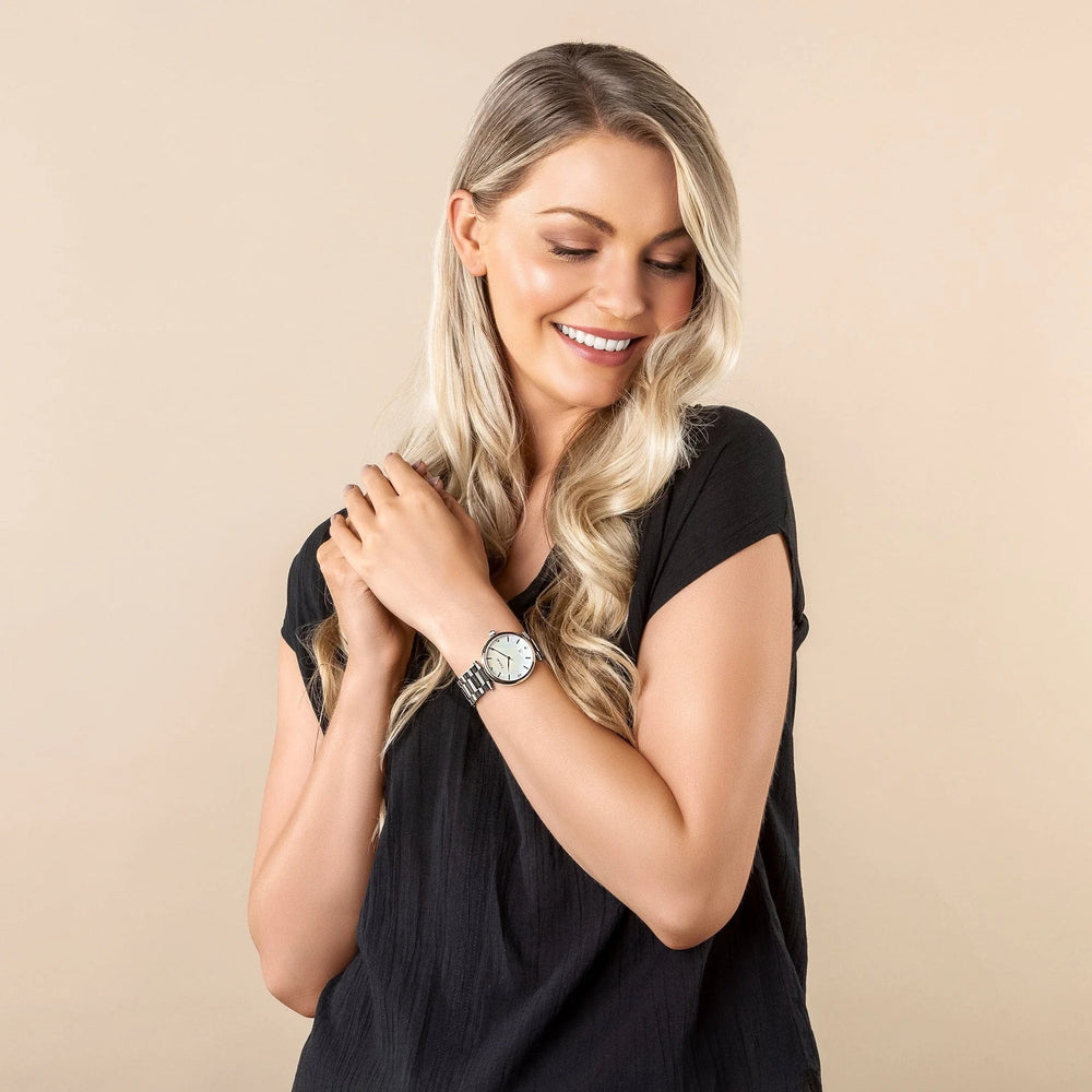 Clogau Ladies Celyn Classic Mother of Pearl Silver Watch - MococoClogau4S000065051537349082Watches and Accessories