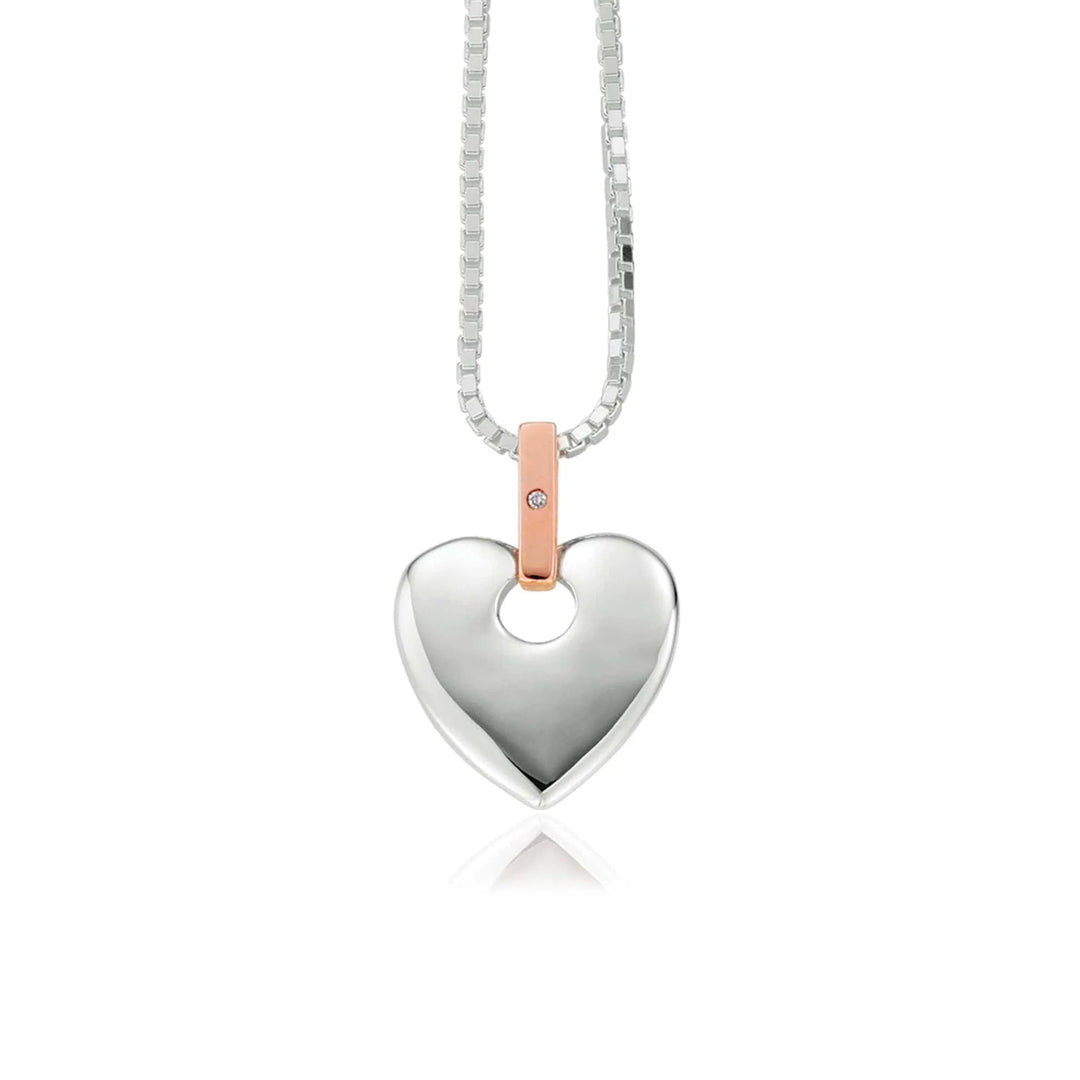 Clogau Large Cariad Diamond Heart Necklace - MococoClogauSCA0105051537002260Necklaces