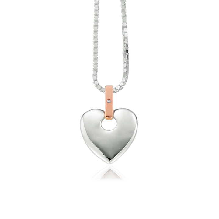 Clogau Large Cariad Diamond Heart Necklace - MococoClogauSCA0105051537002260Necklaces