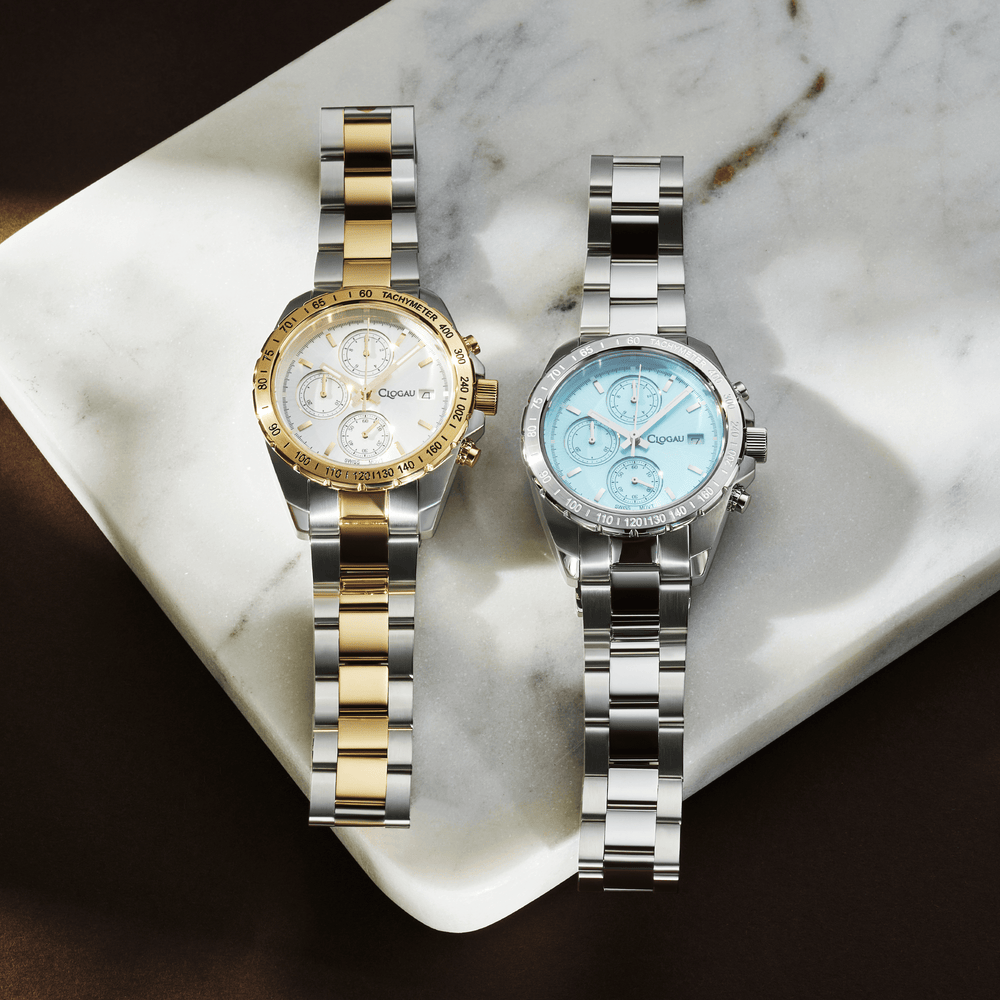 Clogau Mens Stainless Steel and Gold Brenig Watch - MococoClogau4S00057Watches and Accessories