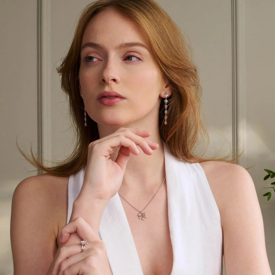 Clogau Nature's Wonder Silver Daffodil Ring - MococoClogau3SDAF831 - J5051537387985Rings