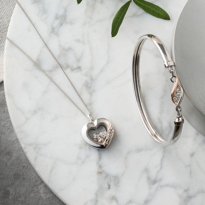 Clogau Past Present Future Bangle - MococoClogau3SPPFBG5051537289043Bracelets