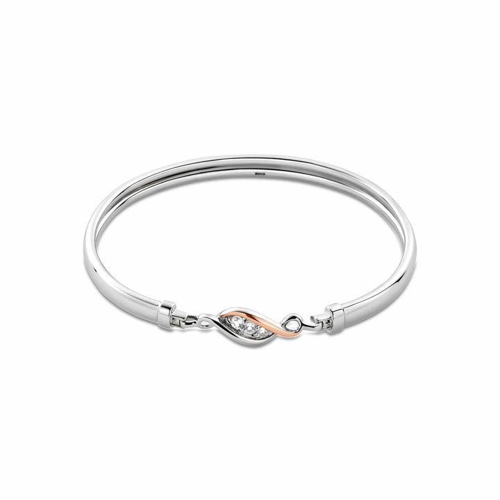 Clogau Past Present Future Bangle - MococoClogau3SPPFBG5051537289043Bracelets