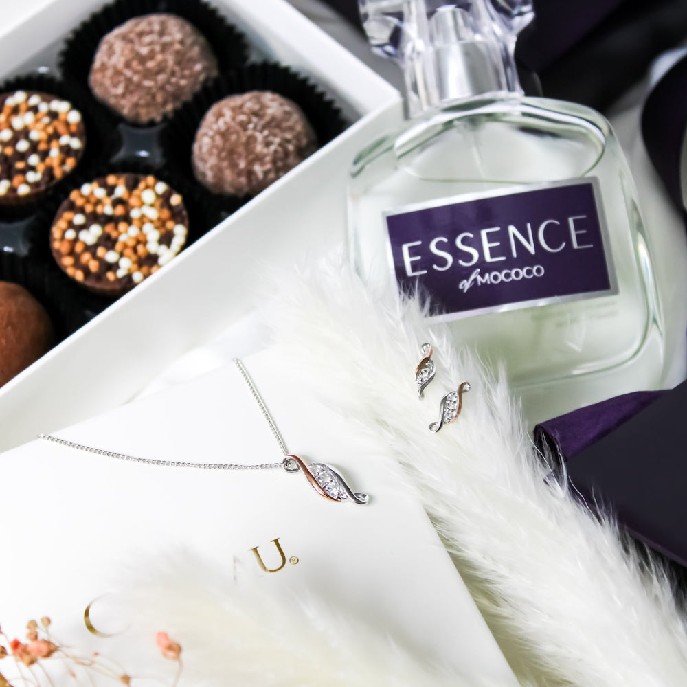 Clogau Past Present & Future Necklace & Earrings Set - MococoClogauJewellery Sets