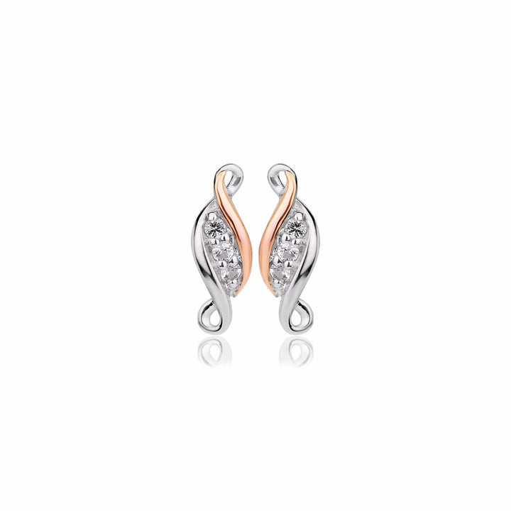 Clogau Past Present Future Silver Stud Earrings - MococoClogau3SPPFE5051537263913Earrings